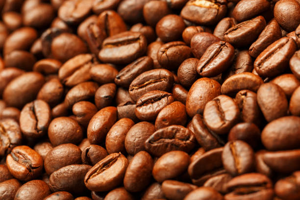istock Fresh and aromatic roasted coffee beans, can be used as background. 1196519564