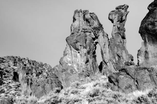 istock Unique rock structure in the south Idaho desert 1196524698