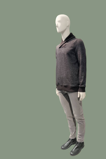 istock Full-length male mannequin. 1196525582