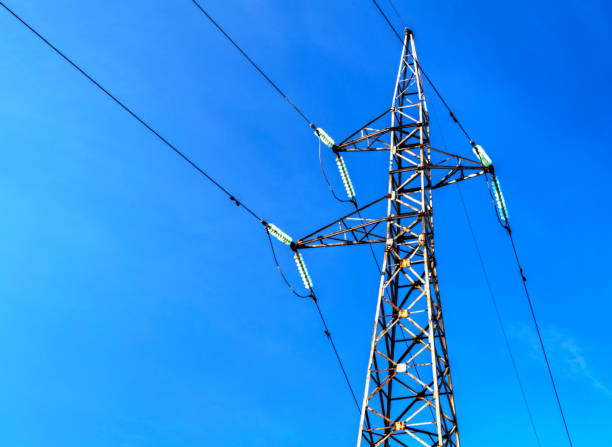 istock A pilon of overhead power line 1196525652
