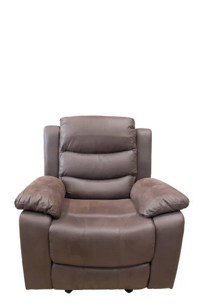 istock Brown leather armchair. 1196525691