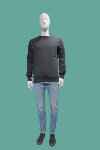 istock Full-length male mannequin. 1196525821