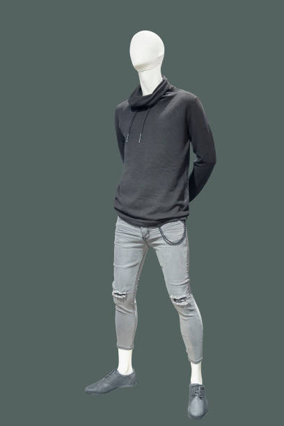 istock Full-length male mannequin. 1196525855