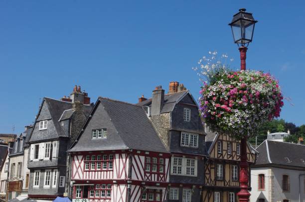 istock Half-timbered houses in Morlaix 1196527525