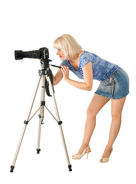 istock The lady - photographer 119653037