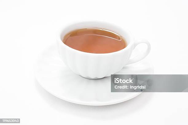 Białe Filiżanka Herbaty - zdjęcia stockowe i więcej obrazów Bez ludzi - Bez ludzi, Biały, Brązowy