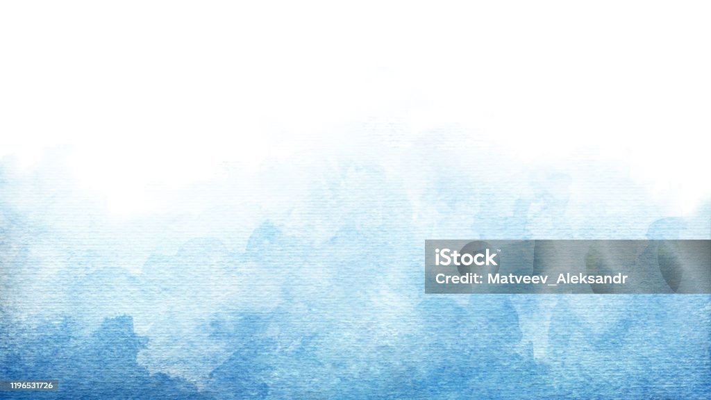 Blaue azurblaue Türkis abstrakte Aquarell Hintergrund für Texturen Hintergründe und Web-Banner Design - Lizenzfrei Aquarell Stock-Foto