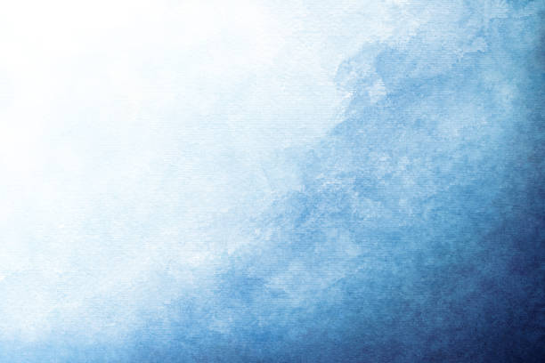 istock Blue azure turquoise abstract watercolor background for textures backgrounds and web banners design 1196531752