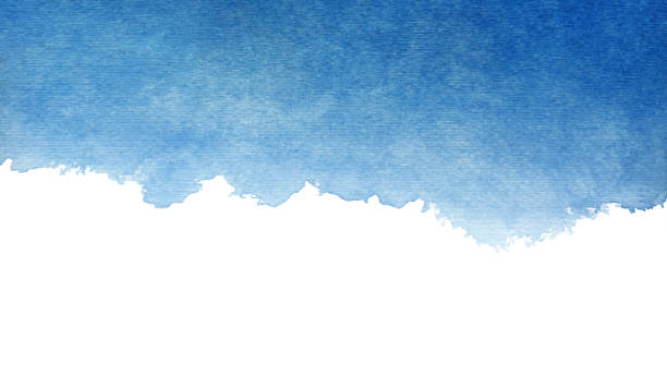 istock Blue azure turquoise abstract watercolor background for textures backgrounds and web banners design 1196531776
