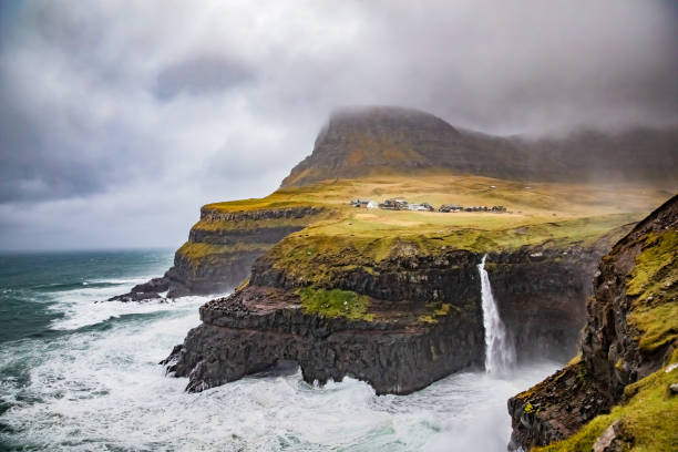 istock Beautfiul view at Faroe Islands 1196533487