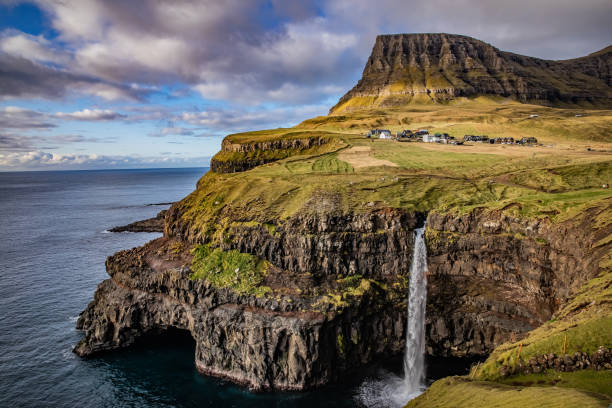 istock Beautfiul view at Faroe Islands 1196533522