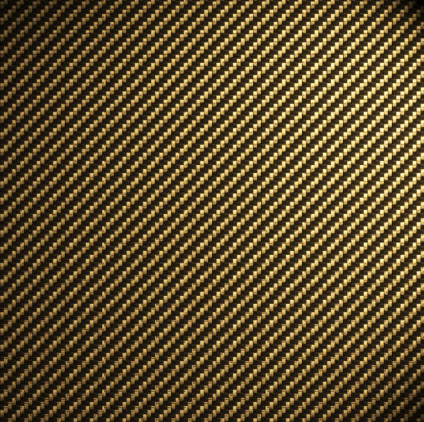 istock golden carbone. Fiber luxury background 1196540195