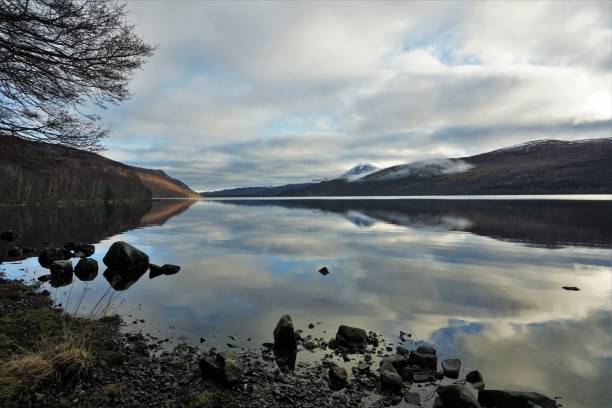 loch rannoch - loch - fotografias e filmes do acervo