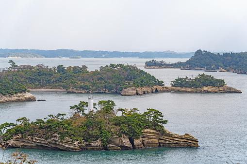 Matsushima of the three most beautiful views in Matsushima, Japan