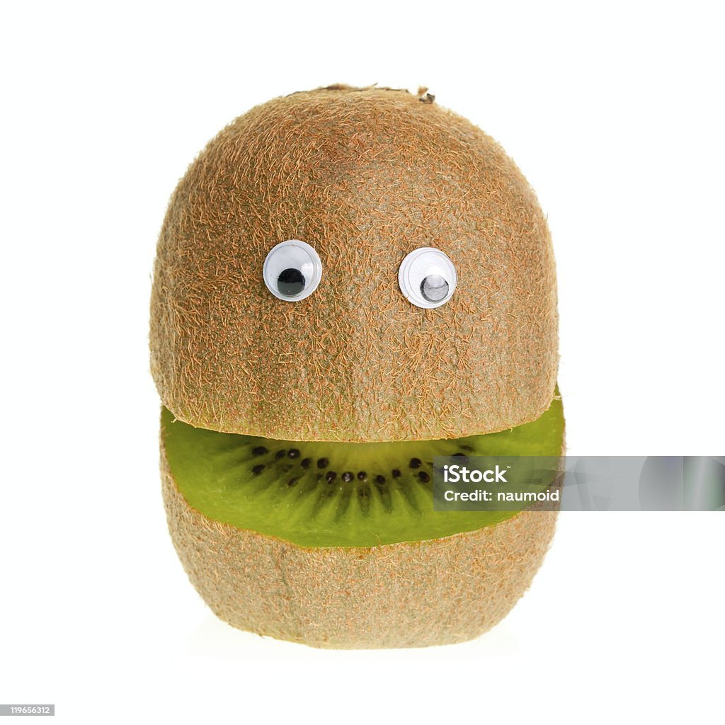 Kiwifruit Character  Bizarre Stock Photo