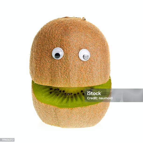 Kiwifruit Character Stock Photo - Download Image Now - Bizarre, Kiwi Fruit, Berry Fruit