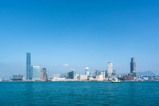 istock Panoramic view of Tsim Sha Tsui and Victoria Harbour 1196568050