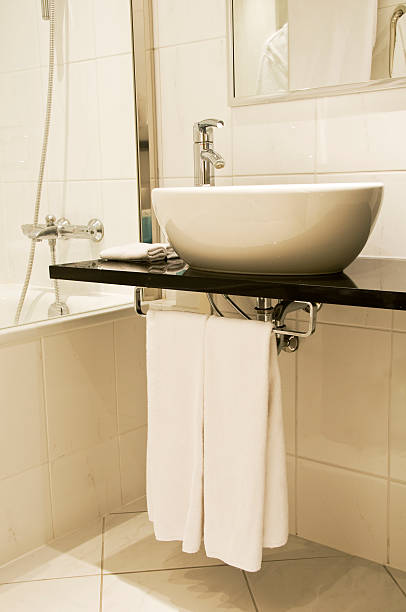 istock White washstand with towels 119656916