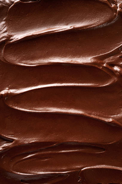 istock Top view of hot chocolate surface 1196577526