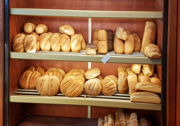 istock bread on local bakery selves in greece 1196580772