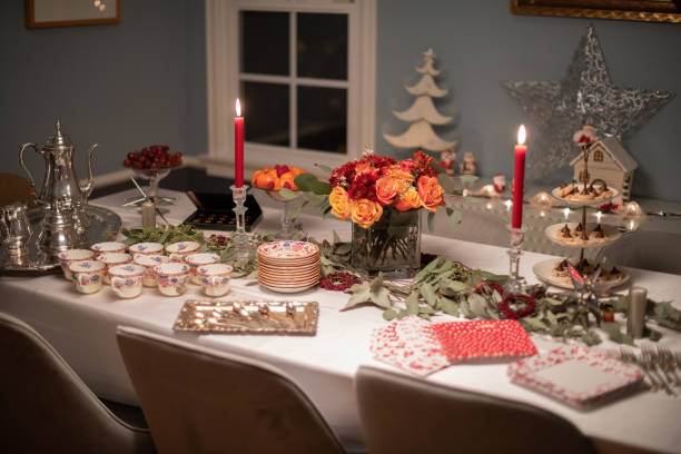 istock Christmas or Holiday Dessert Table 1196587166