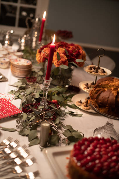 istock Christmas or Holiday Dessert Table 1196587219