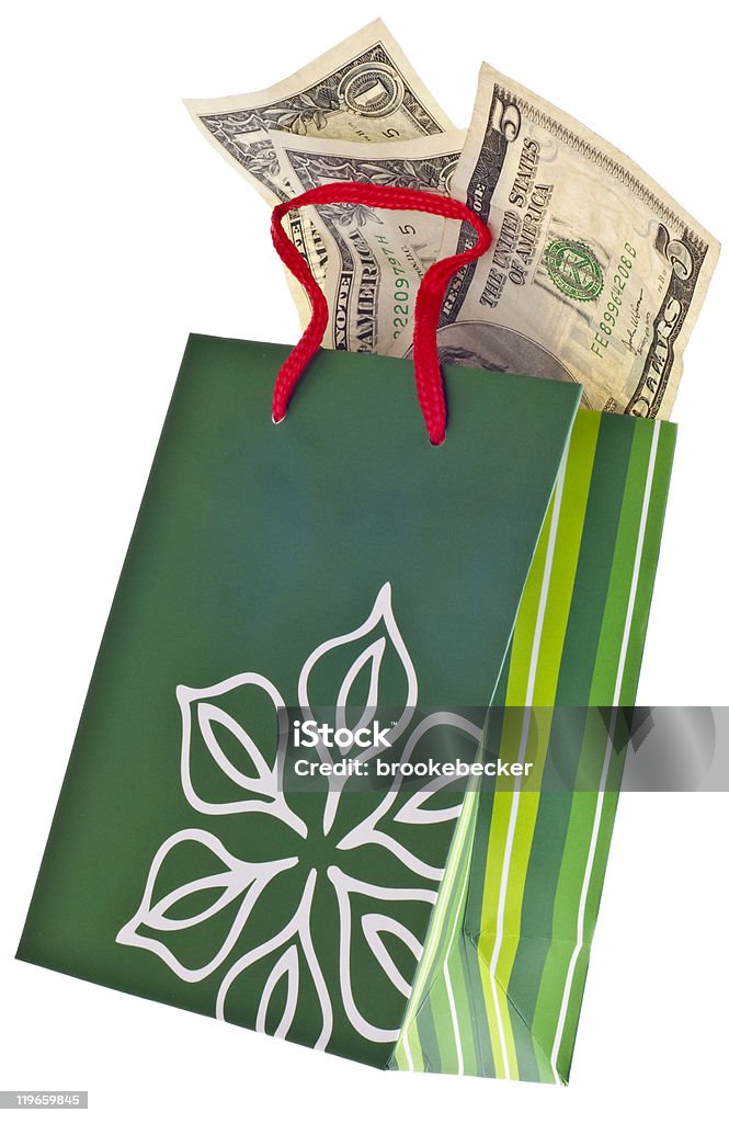 Праздничные подарок бюджета - Стоковые фото Изолированный предмет роялти-фри