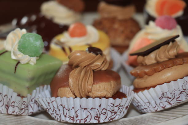 istock Fresh confectionery on a plate 1196599424