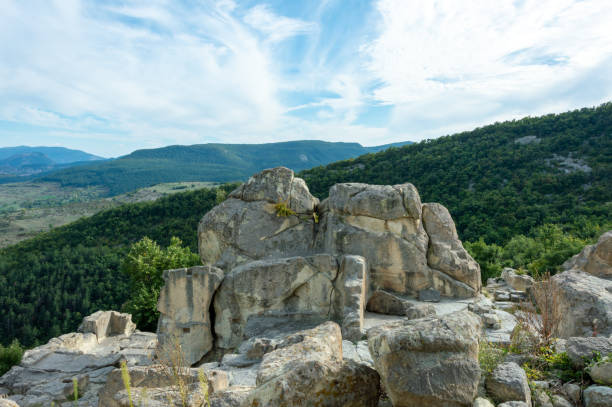 istock Perperikon, the ancient Thracian city in Bulgaria 1196600553