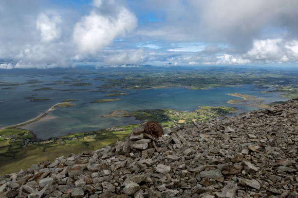 сэйнт патрик - croagh patrick стоковые фото и изображения