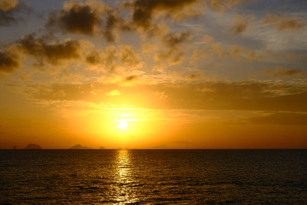 istock Sunrise Over the Ocean in Thailand 1196617608