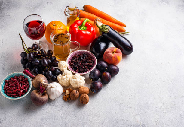 istock Antioxidants in products. Clean eating 1196617859