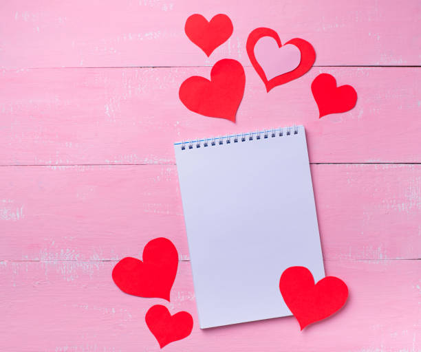 istock Valentines Day background on pink 1196617900