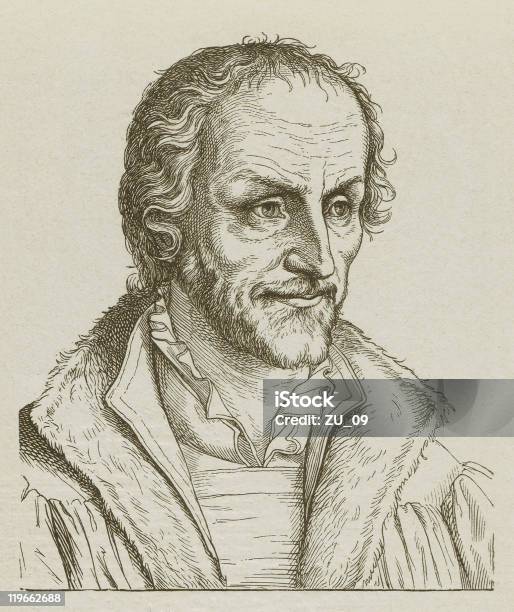 Philipp Melanchthon Veröffentlichte In 1877 Stock Vektor Art und mehr Bilder von Deutschland - Deutschland, Erwachsene Person, Erwachsener über 30