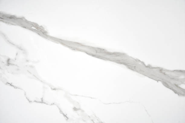 istock Calacata porcelain plate 1196633882