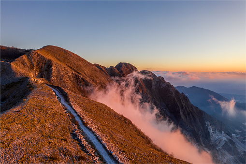 Top of Apuan Alps - Italy