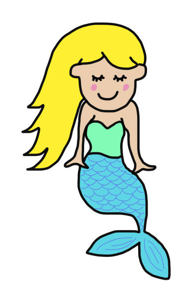 simple illustration of a mermaid simple illustration of a mermaid mermaid dress stock illustrations