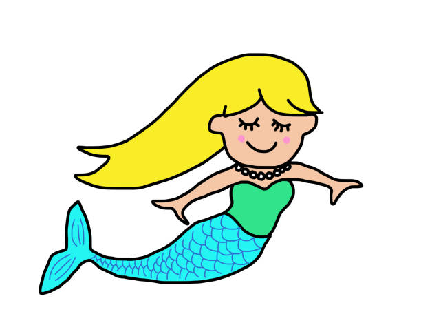 simple illustration of a mermaid simple illustration of a mermaid mermaid dress stock illustrations