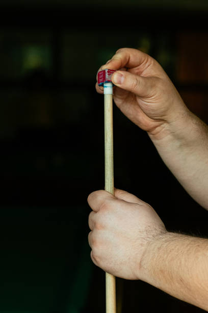 istock Billiard Cue and Chalk 1196643957
