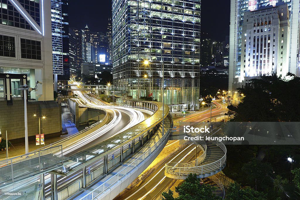 Hong Kong il centro - Foto stock royalty-free di Affari