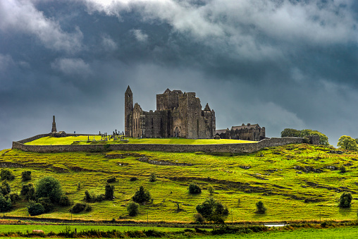 Rock of Cashel (irish Carraig Phadraig) - a complex of medieval sacred and defensive buildings in Cashel