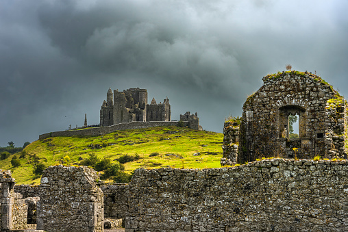 Rock of Cashel (irish Carraig Phadraig) - a complex of medieval sacred and defensive buildings in Cashel