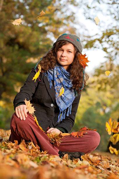 istock Autumn Girl 119664890