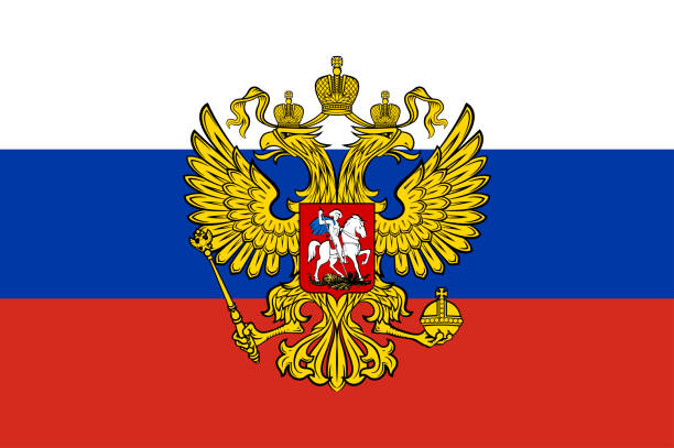 Vetores de Bandeira Da Federação Russa e mais imagens de Alegoria
