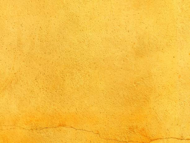 istock Vintage abstract painting yellow background 1196661145
