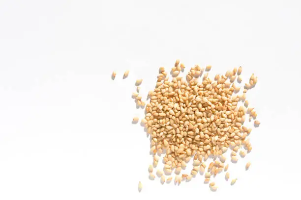 Photo of toasted sesame seeds