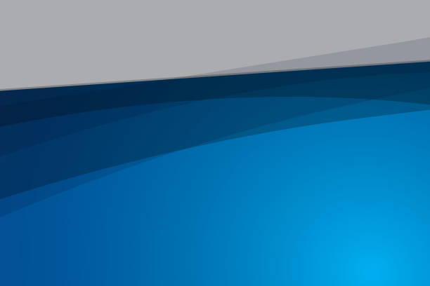 istock Abstract technology geometric blue color shiny motion background. 1196667719