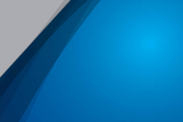 istock Abstract technology geometric blue color shiny motion background. 1196667731