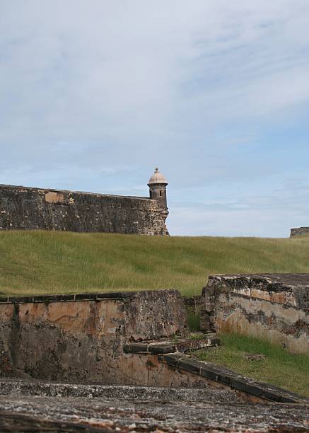 istock Watch Tower at Old San Juan Fort 119667021