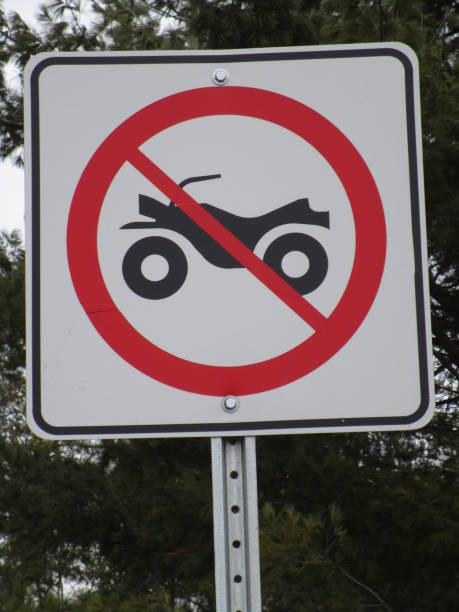 istock No Four-Wheeler Sign 1196672444
